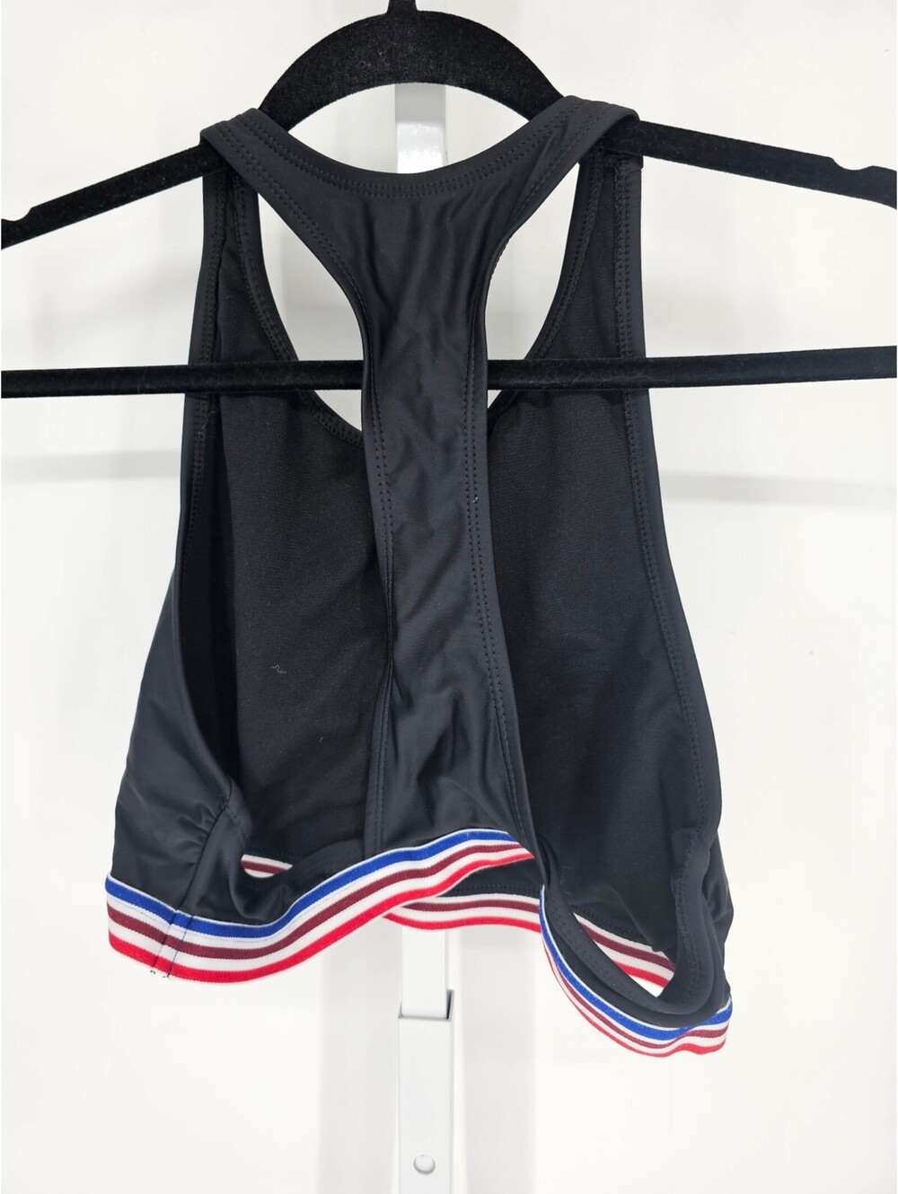 Vintage Y2M Miss Independent Womens Sz M Sports Bra Black - Picture 2 of 2